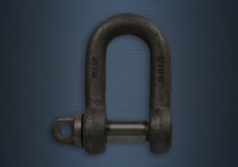 Large Dee Shackles Type A Screw Collar Pin