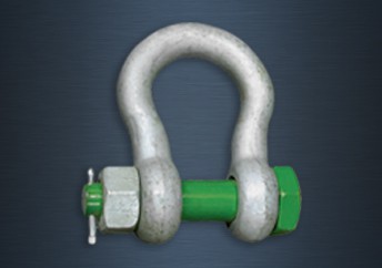 Galvanised Green Pin Heavy Duty Safety Pin Bow Shackles
