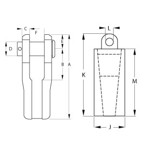 Button Spelter Sockets - Diagram
