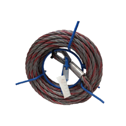 10m Tractel MaxiFlex C16 Câble métallique avec crochet 1 