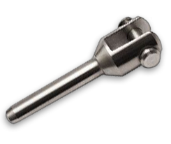 Stainless Steel Machined Swage Fork Terminal