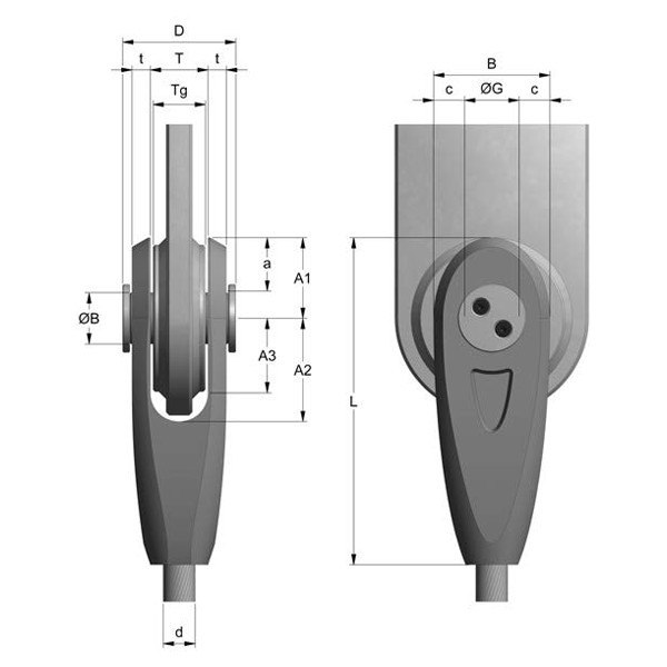 Fatzer Open Spelter Socket Diagram