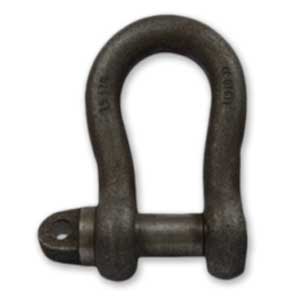Large Bow Shackle Type-A With Screw Collar Pin