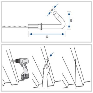 Cladding Hook - Diagram