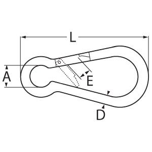 Carbine Hook Diagram