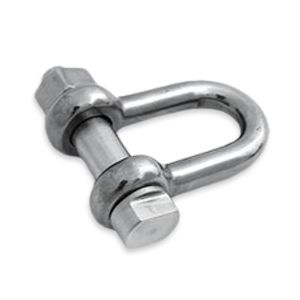 High Tensile Stainless Steel D Shackle - Type E